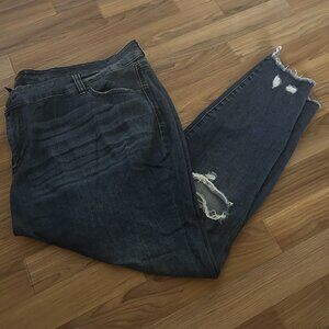 Distressed Skinny Jeans (24), Celebrity Pink